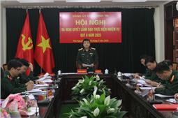 Đảng ủy Cục Chính trị ra Nghị quyết lãnh đạo thực hiện nhiệm vụ quý II năm 2025